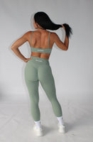 EMIRA SCULPT CROP OLIVE