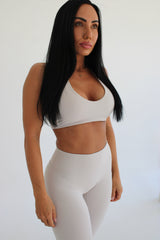 EMIRA RE SCULPT CROP BEIGE